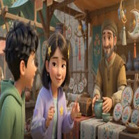 Video AI khởi động Mĩ thuật 7 Bài 2: Mĩ thuật ứng dụng thời kì trung đại