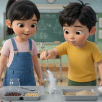 Video AI khởi động Khoa học 5 Bài 3: Hỗn hợp và dung dịch