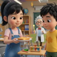 Video AI khởi động Khoa học 5 Bài 5: Sự biến đổi hoá học của chất