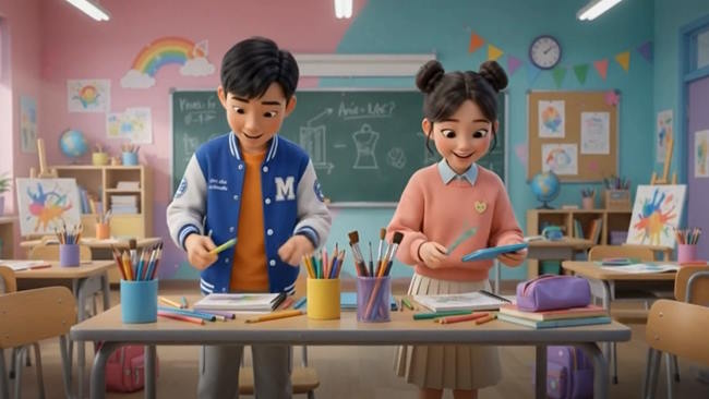Video AI mở đầu Mĩ thuật lớp 7 Bài 10