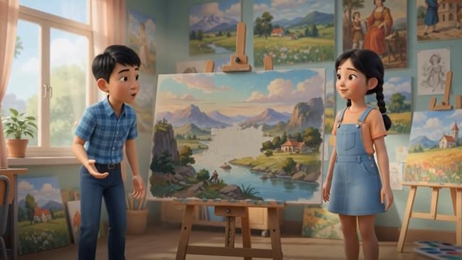 Video AI mở đầu Mĩ thuật lớp 7 Bài 3
