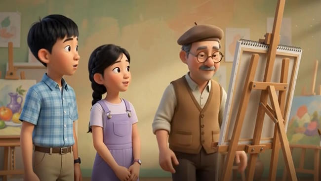 Video AI mở đầu Mĩ thuật lớp 7 Bài 8