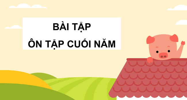 PowerPoint Toán 6 Bài tập ôn tập cuối năm