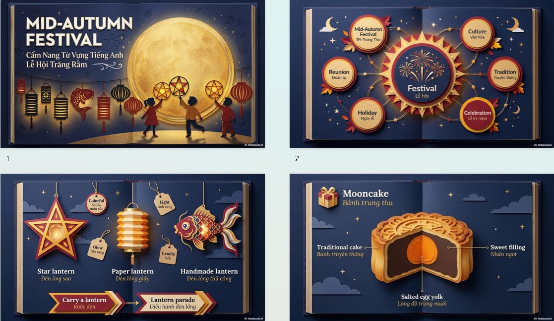 PPT Tiếng Anh theo chủ đề Mid Autumn Festival