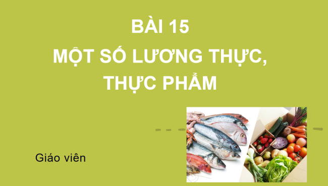 PowerPoint Khoa học tự nhiên 6 Bài 15