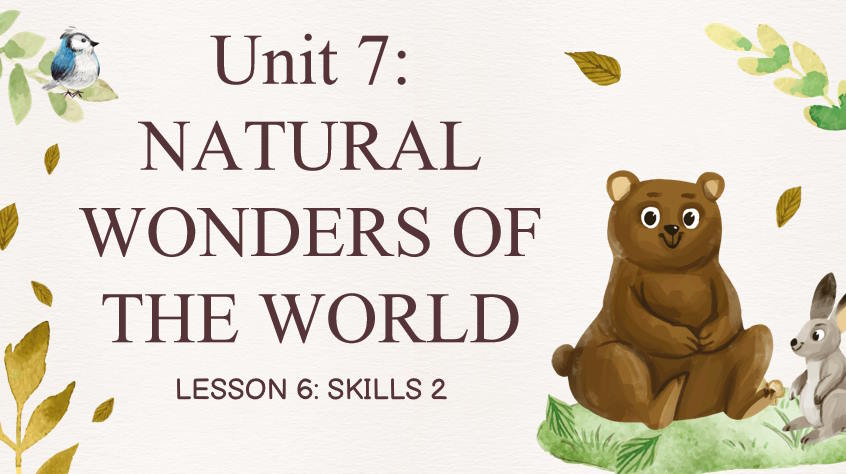 Giáo án Tiếng Anh 9 Unit 7: Skills 2