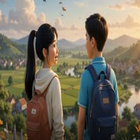 Video AI khởi động Hoạt động trải nghiệm 8 Chủ đề 7 Bài 1: Cảnh quan thiên nhiên quê hương tôi 