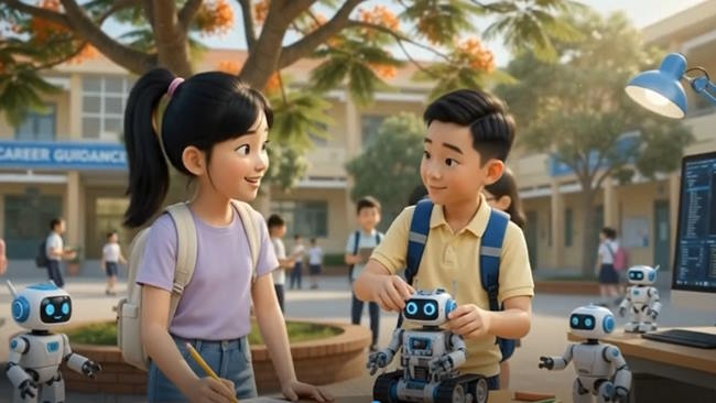 Video AI mở đầu HĐTN lớp 8 Chủ đề 8