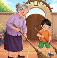 Giáo án mầm non: Vận động theo bài hát Bé quét nhà