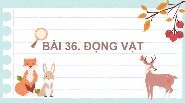 PowerPoint Khoa học tự nhiên 6 Bài 36