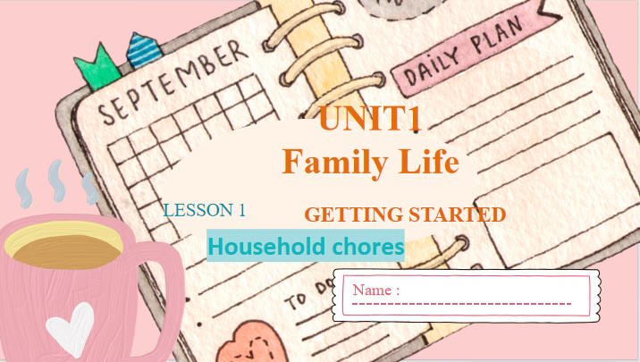 Giáo án Tiếng Anh 10 Unit 1: Getting Started