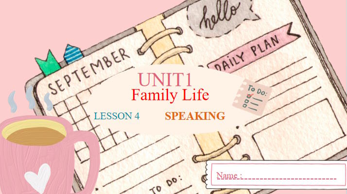 Giáo án Tiếng Anh 10 Unit 1: Speaking