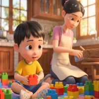 Video AI khởi động Đạo đức 1 Bài 19: Tự giác làm việc nhà