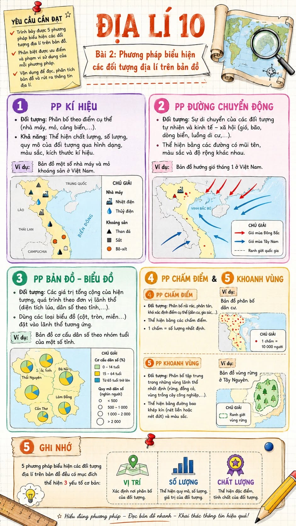 Infographic Địa lí 10