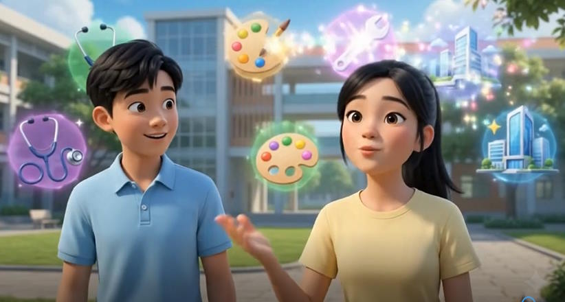 Video AI mở đầu Hoạt động trải nghiệm 9 Chủ đề 9 Bài 2