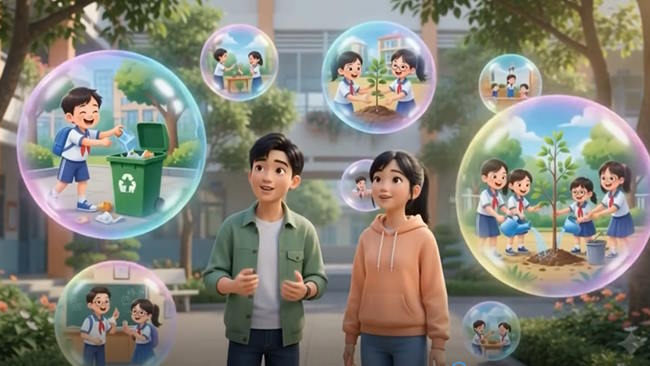 Video AI mở đầu Hoạt động trải nghiệm 9 Chủ đề 7 Bài 2