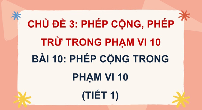 PowerPoint Toán 1 Bài 10