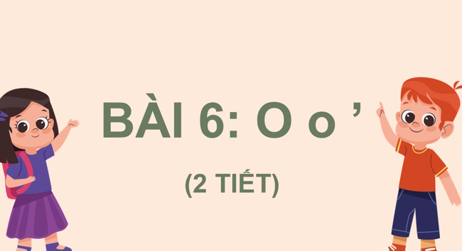 PowerPoint Tiếng Việt 1 Bài 6