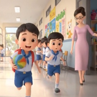 Video AI khởi động Đạo đức 1 Bài 27: Phòng, tránh thương tích do ngã