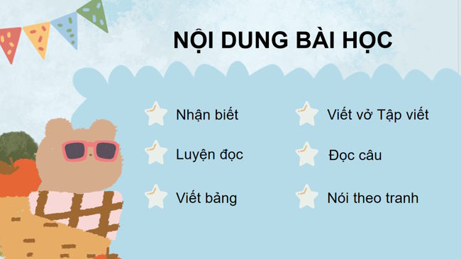 PowerPoint Tiếng Việt 1 Bài 18