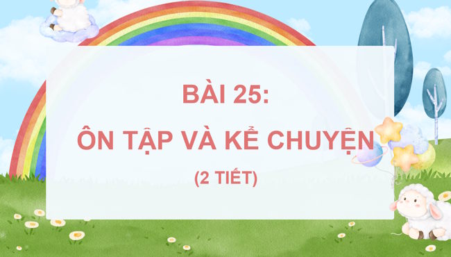 PowerPoint Tiếng Việt 1 Bài 25