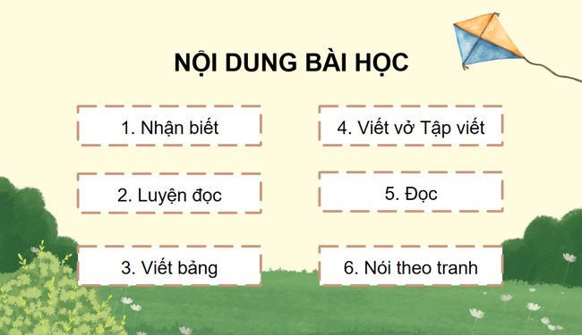 PowerPoint Tiếng Việt 1 Bài 26