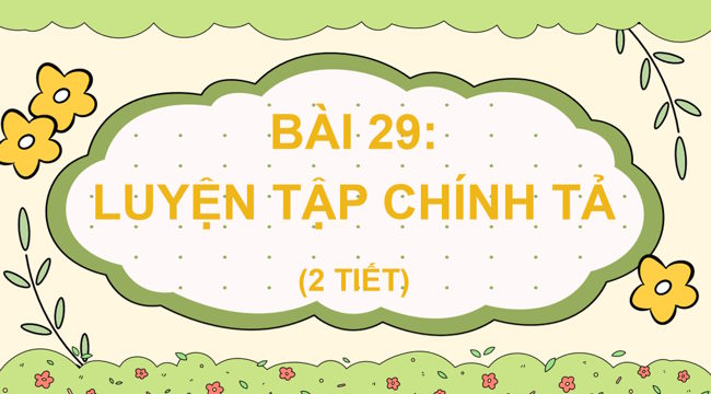 PowerPoint Tiếng Việt 1 Bài 29
