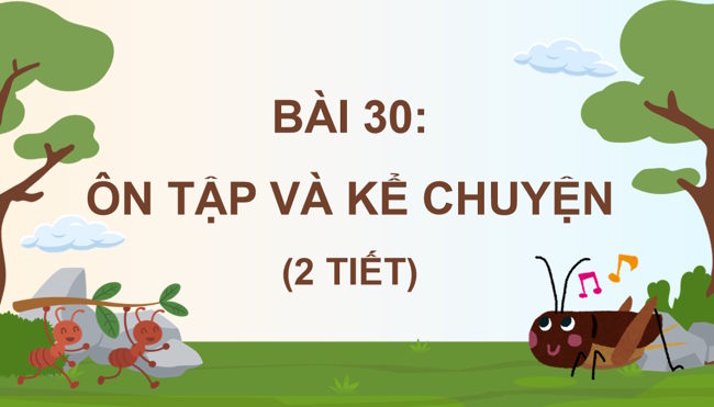 PowerPoint Tiếng Việt 1 Bài 30