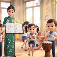 Video AI khởi động Âm nhạc 2 Tiết 4: Ôn tập Hát và đọc nhạc. Vận dụng sáng tạo