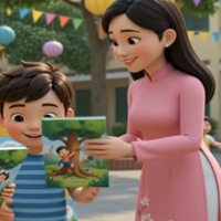 Video AI khởi động Tự nhiên và xã hội 2 Bài 7: Ngày hội đọc sách của chúng em