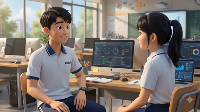 Video AI mở đầu Tin học 9 Bài 2