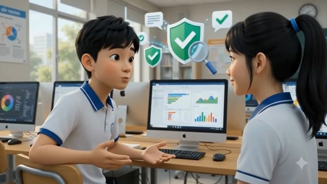 Video AI mở đầu Tin học 9 Bài 3