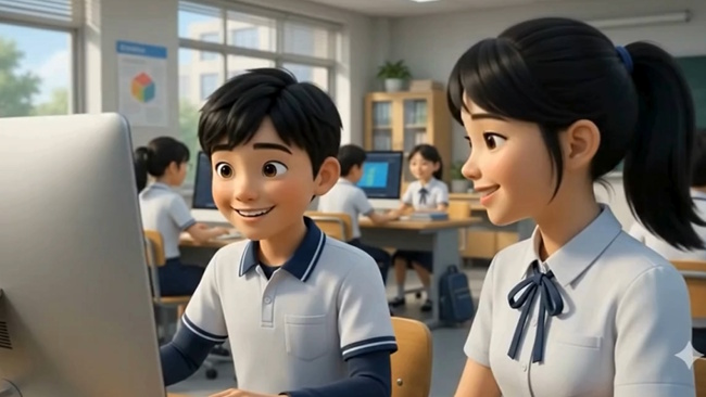  Video AI mở đầu Tin học 9 Bài 6 