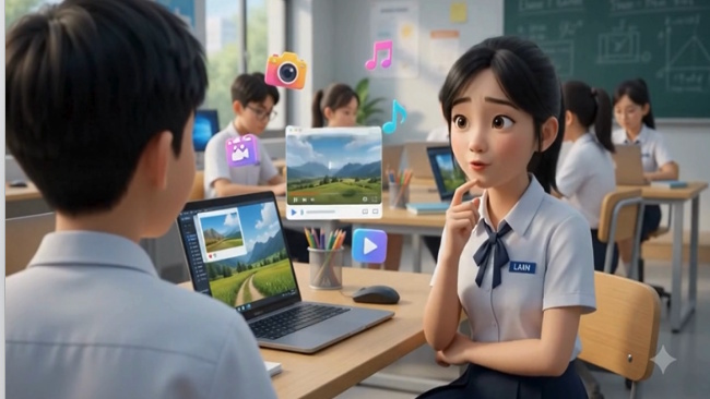 Video AI mở đầu Tin học 9 Bài 10b