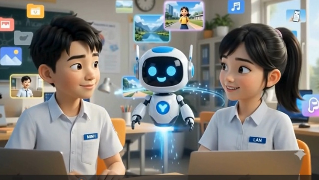 Video AI mở đầu Tin học 9 Bài 10b