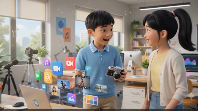 Video AI mở đầu Tin học 9 Bài 11b