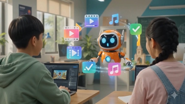 Video AI mở đầu Tin học 9 Bài 12b