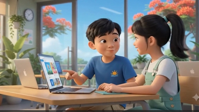 Video AI mở đầu Tin học 9 Bài 13b