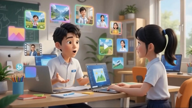 Video AI mở đầu Tin học 9 Bài 9b