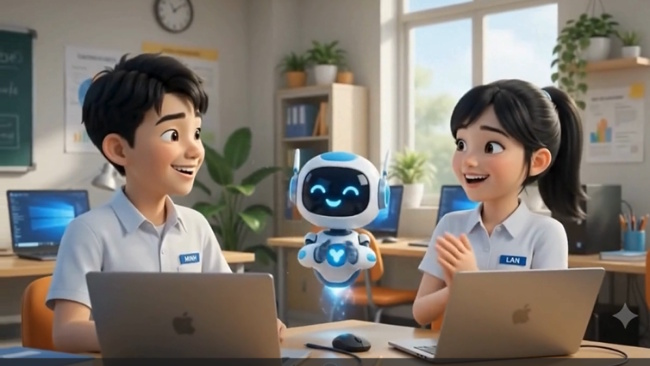Video AI mở đầu Tin học 9 Bài 9b