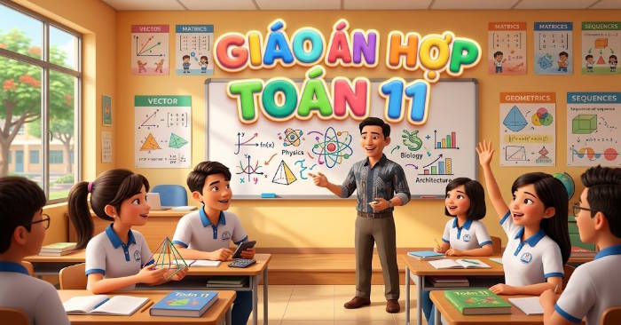 Giáo án Toán 11 tích hợp Năng lực số