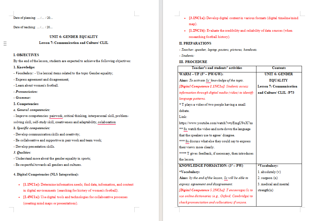 Tiếng Anh 10 Unit 6: Communication and Culture